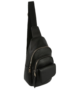 Fashion Sling Bag LQ312 BLACK